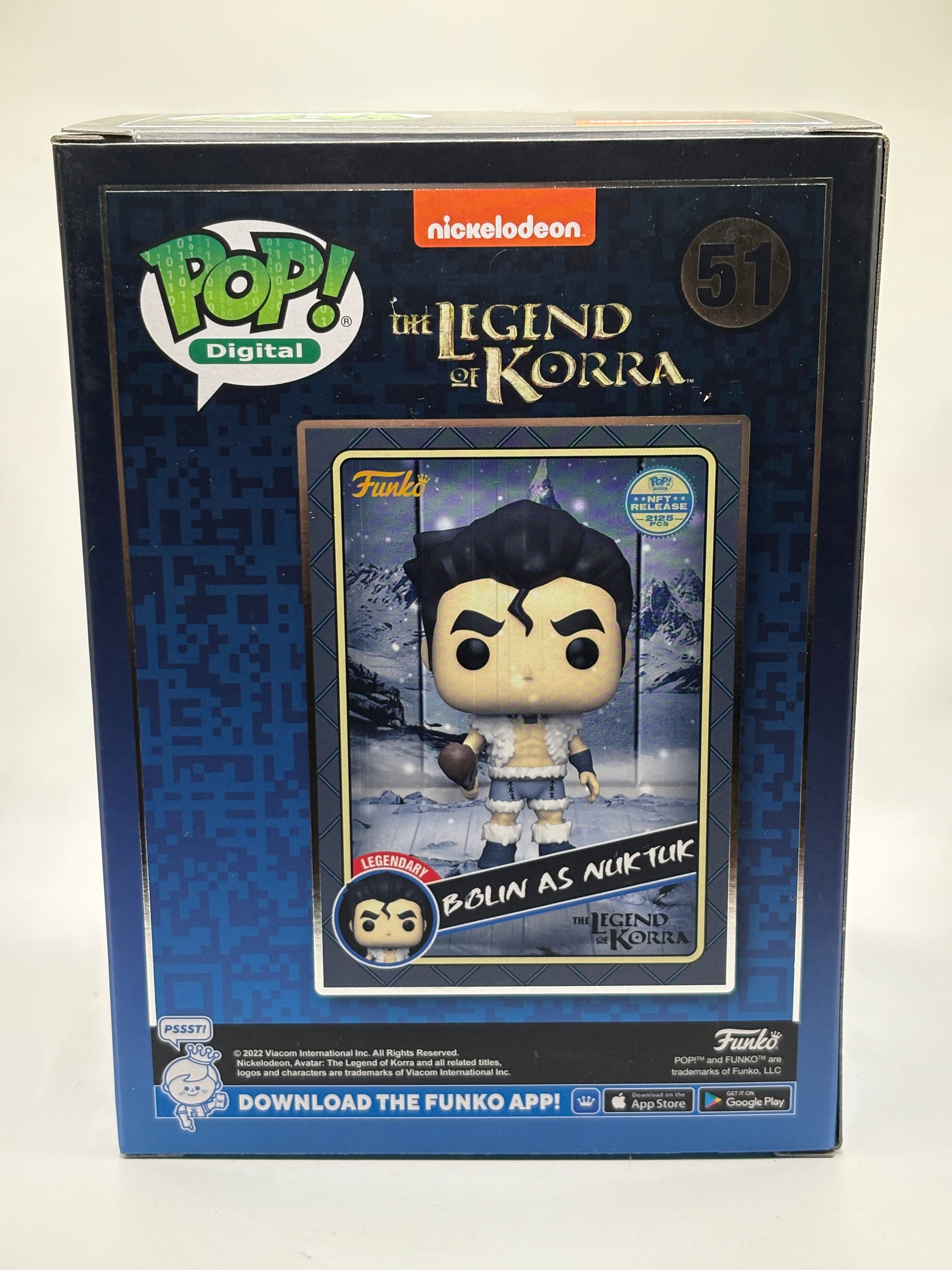 Funko POP! Digital The Legend of Korra #51 Bolin as Nuktuk Vinyl Figure FRENLY BRICKS - Open 7 Days