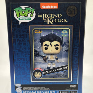 Funko POP! Digital The Legend of Korra #51 Bolin as Nuktuk Vinyl Figure FRENLY BRICKS - Open 7 Days