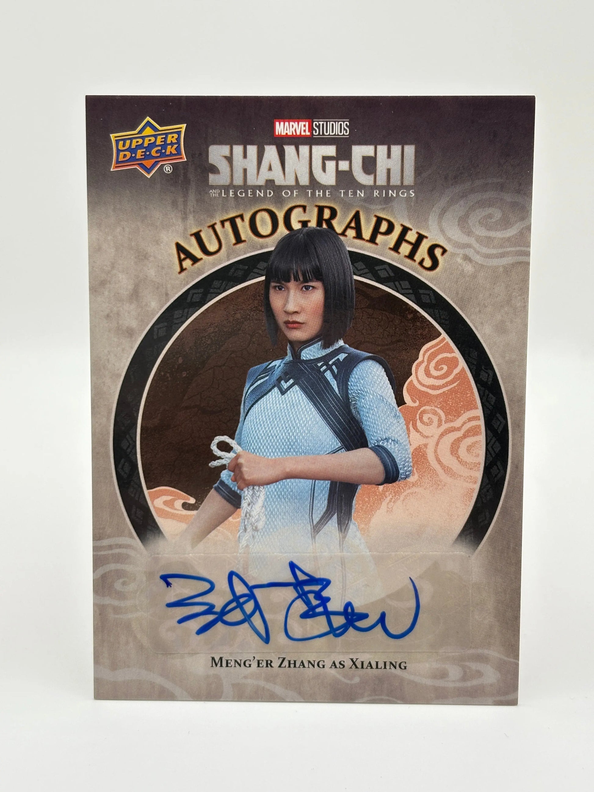 2023 Upper Deck Marvel Shang Chi Meng er Zhang as Xialing Autographed Card auto FRENLY BRICKS - Open 7 Days