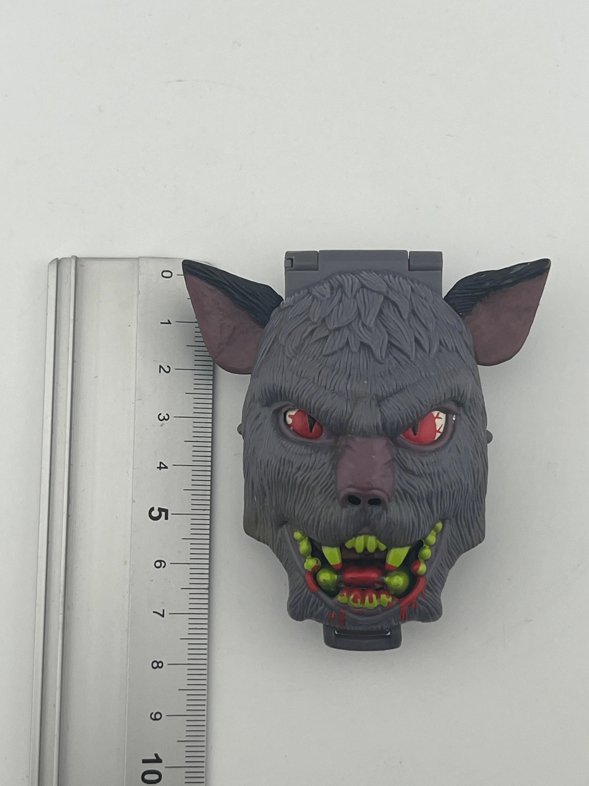 1993 Bluebird Mattel Mighty Max Hounds Werewolf Horror Head Playset #2 FRENLY BRICKS - Open 7 Days