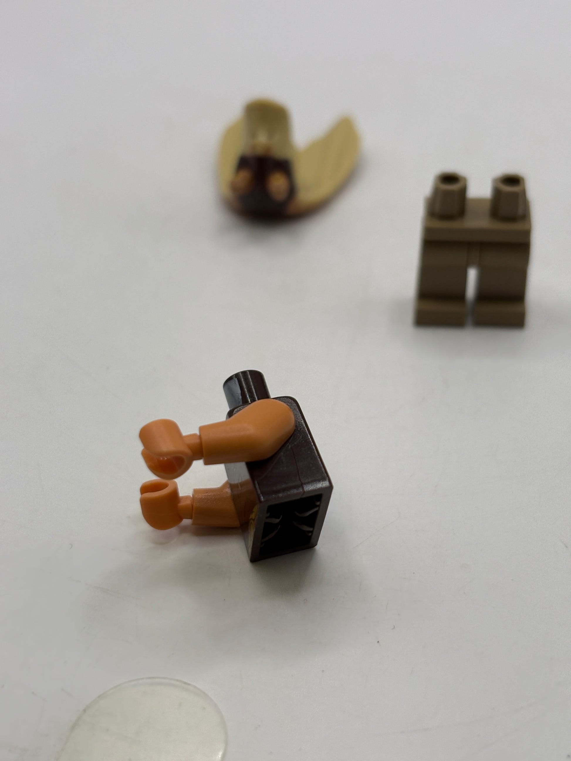 LEGO Star Wars Gungan Warrior Minifigure SW0302 From Set 7929 Torso Crack, photo 7 image 7