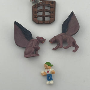 1993 Bluebird Mattel Mighty Max Hounds Werewolf Horror Head Playset #2 FRENLY BRICKS - Open 7 Days