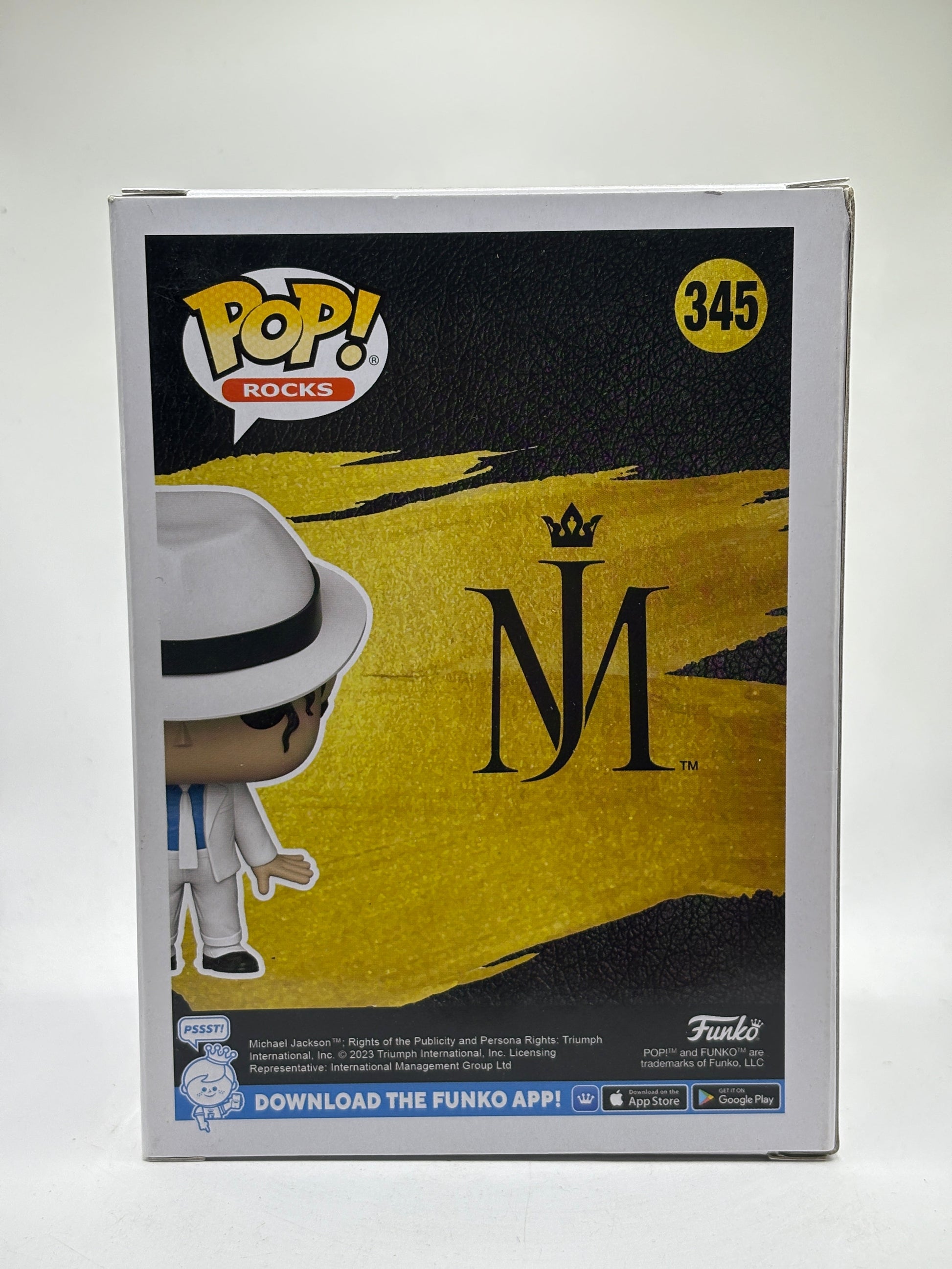 Funko POP! Rocks MJ #345 Michael Jackson Vinyl Figure FRENLY BRICKS - Open 7 Days