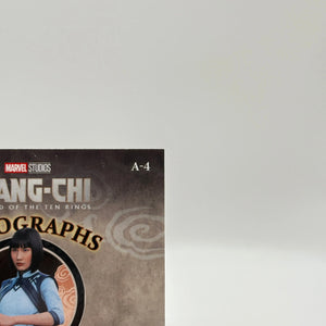 2023 Upper Deck Marvel Shang Chi Meng er Zhang as Xialing Autographed Card auto FRENLY BRICKS - Open 7 Days
