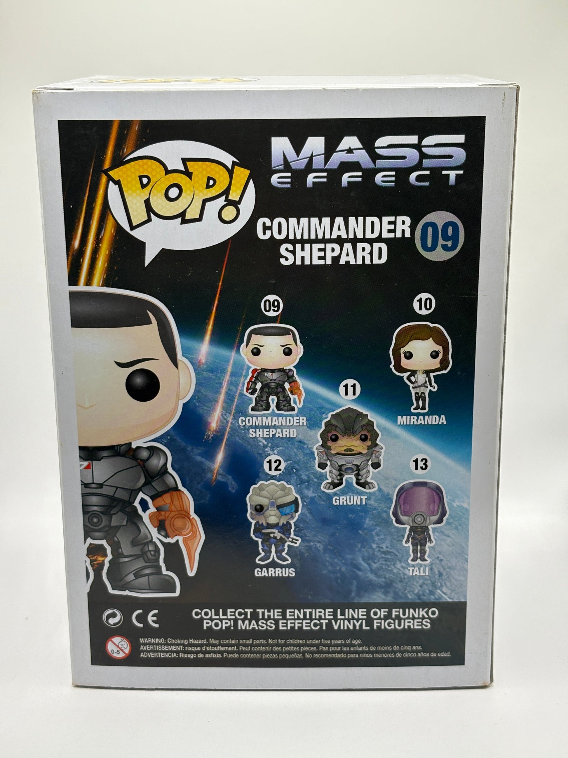 Funko POP! Games Mass Effect #09 Commander Shepard Vinyl Figure FRENLY BRICKS - Open 7 Days