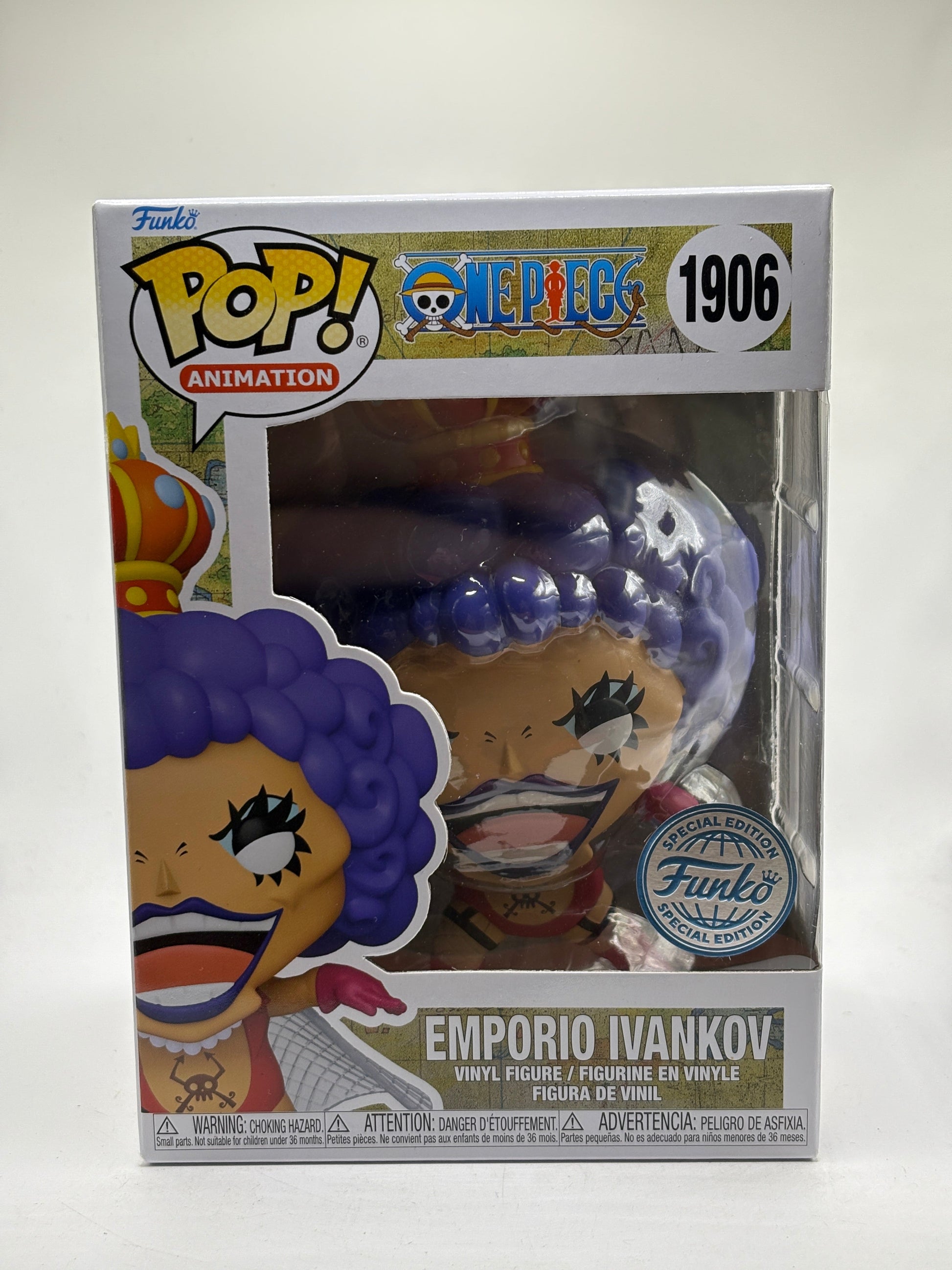 Funko POP! Animation One Piece #1906 Emporio Ivankov Special Edition Vinyl Figure FRENLY BRICKS - Open 7 Days