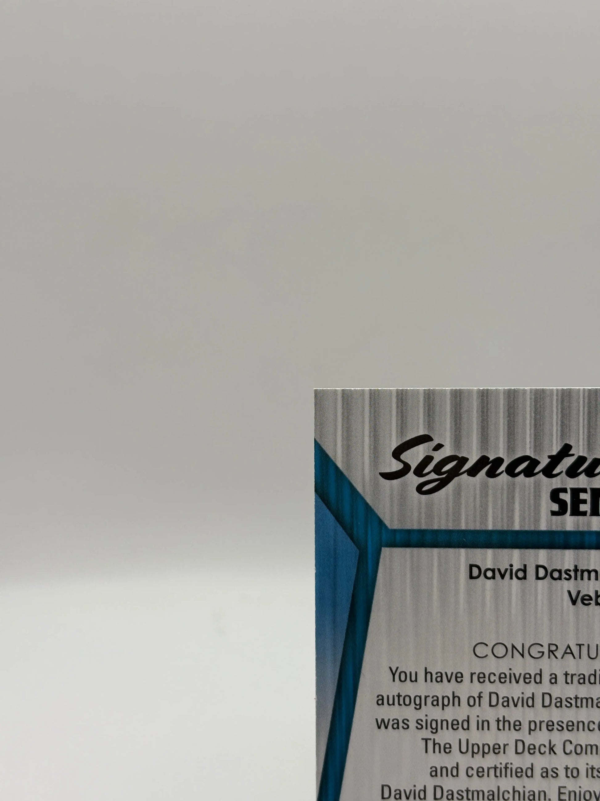 2024 Marvel Studios Cinematic autograph auto David Dastmalchian as VEB SS-AS FRENLY BRICKS - Open 7 Days