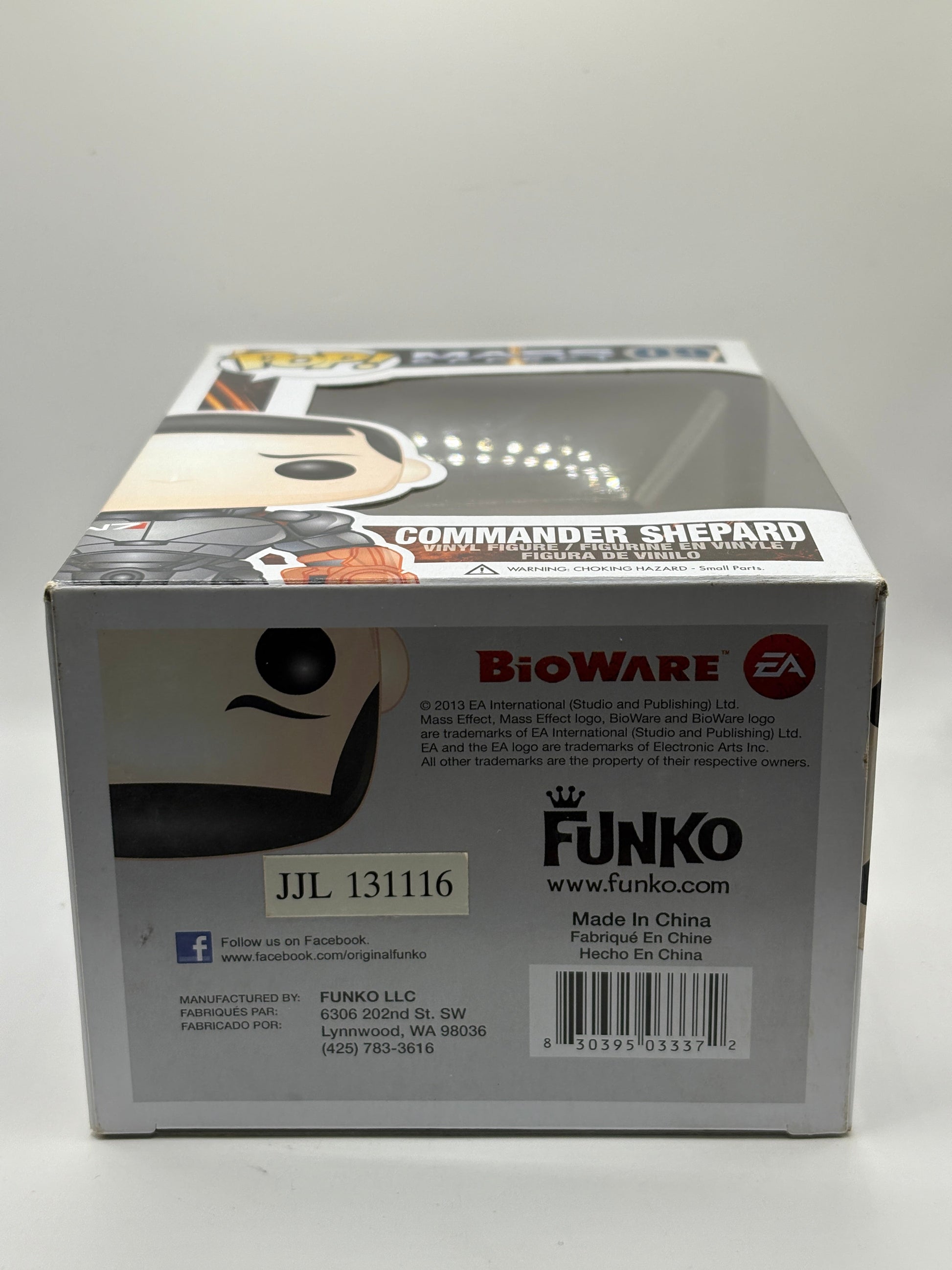 Funko POP! Games Mass Effect #09 Commander Shepard Vinyl Figure FRENLY BRICKS - Open 7 Days