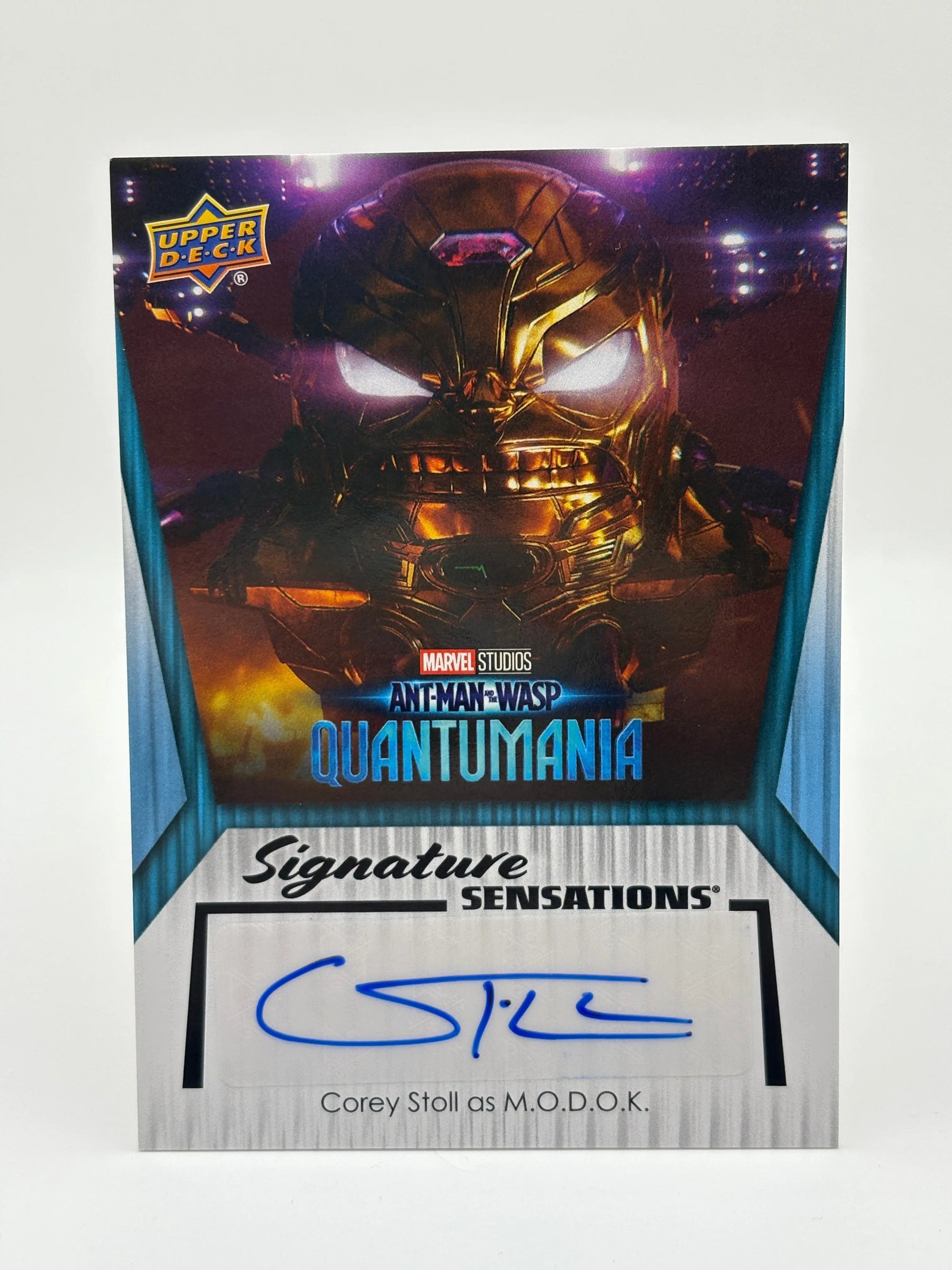 2024 UD Marvel Studios S2 Corey Stoll as MODOK Signature Sensations Auto #SSST FRENLY BRICKS - Open 7 Days