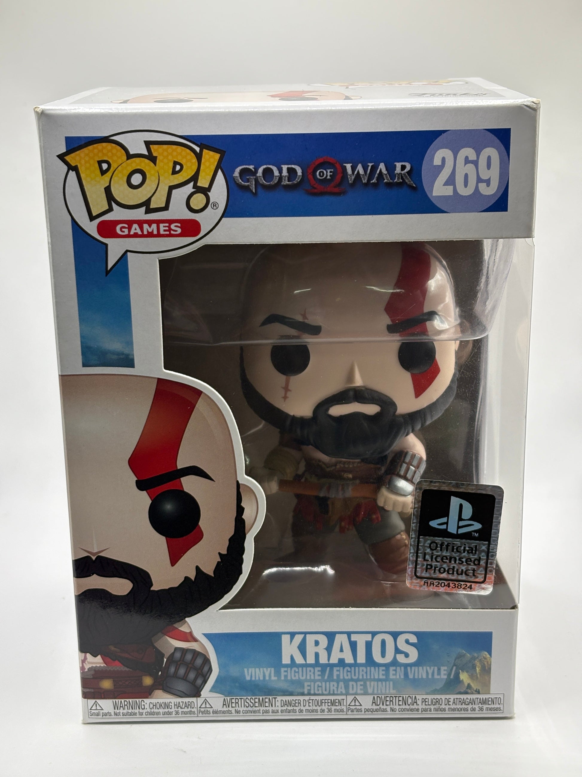 Funko POP! Games God of War #269 Kratos Playstation Licensed FRENLY BRICKS - Open 7 Days
