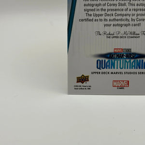 2024 UD Marvel Studios S2 Corey Stoll as MODOK Signature Sensations Auto #SSST FRENLY BRICKS - Open 7 Days