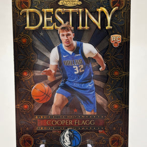 2025-26 Topps Chrome Destiny #D-1 Cooper Flagg Mavericks RC Rookie FRENLY BRICKS - Open 7 Days