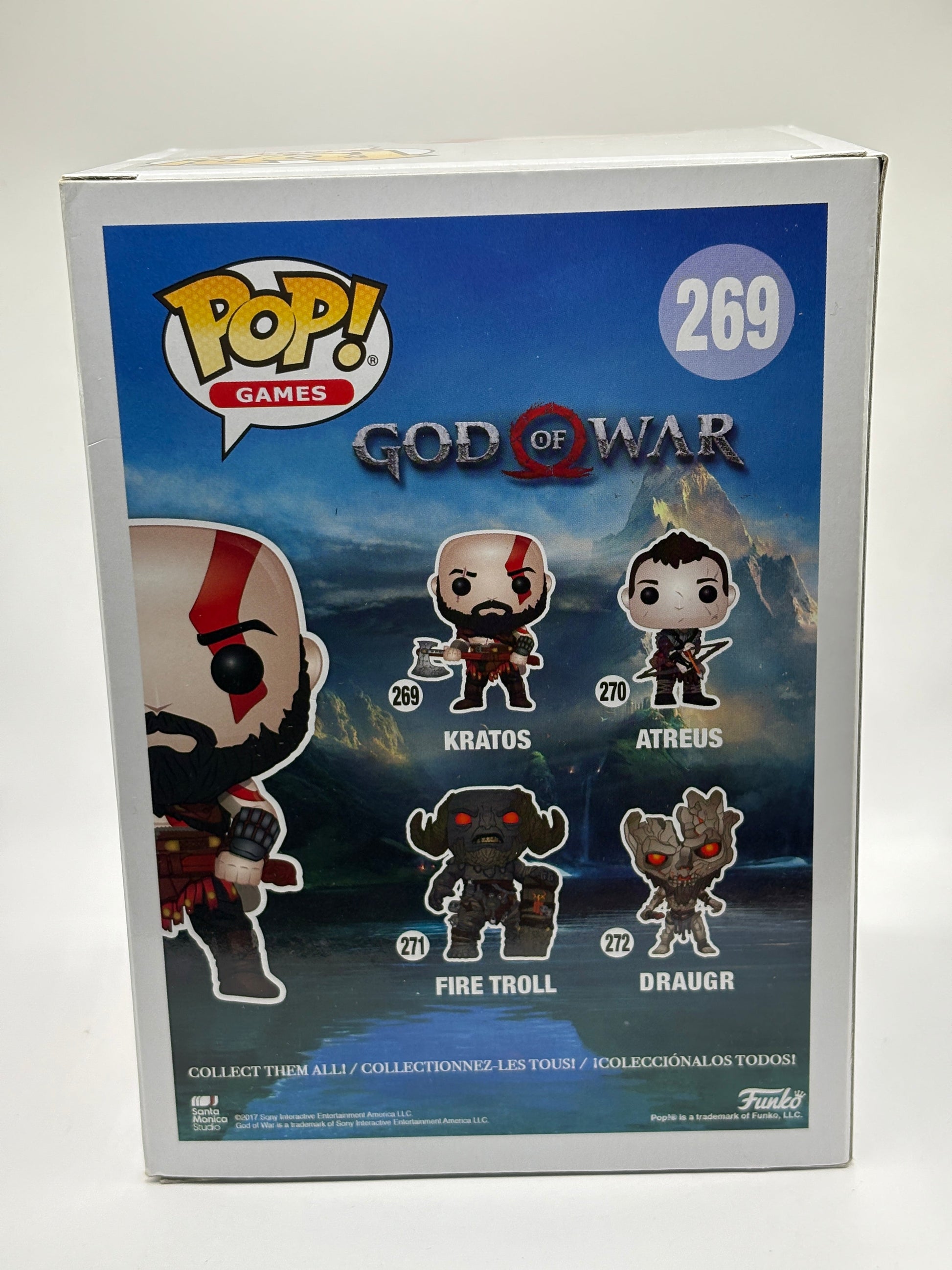 Funko POP! Games God of War #269 Kratos Playstation Licensed FRENLY BRICKS - Open 7 Days