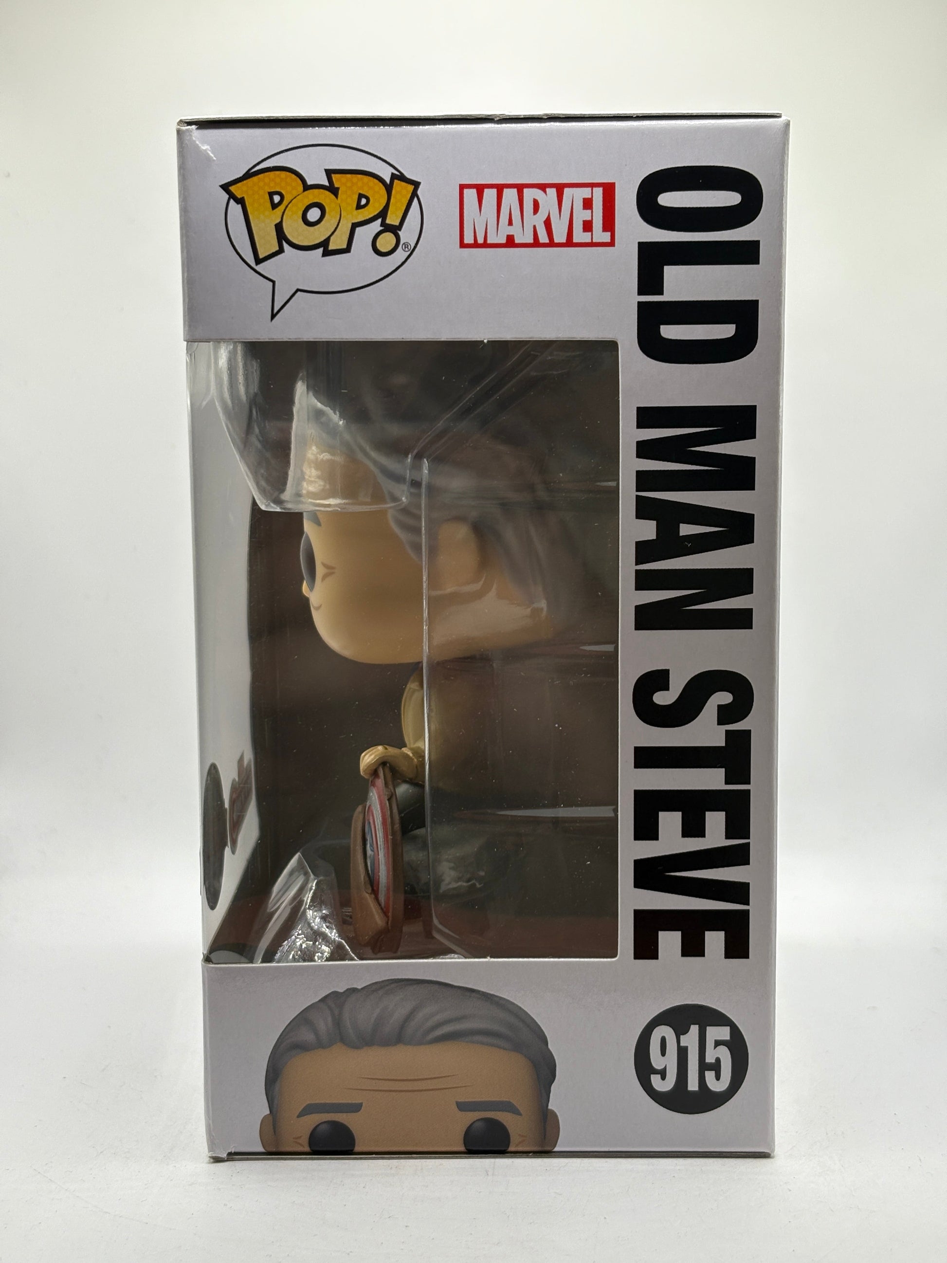 Funko POP! Marvel Avengers Endgame #915 Old Man Steve Year of the Shield FRENLY BRICKS - Open 7 Days