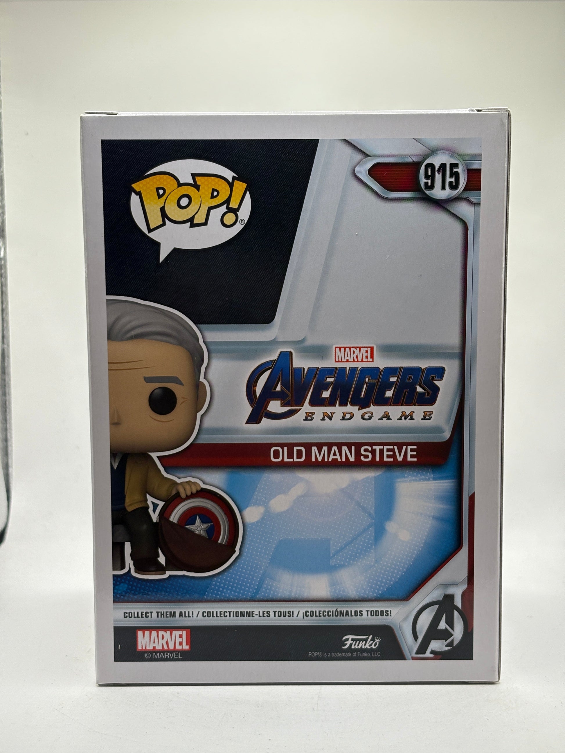 Funko POP! Marvel Avengers Endgame #915 Old Man Steve Year of the Shield FRENLY BRICKS - Open 7 Days