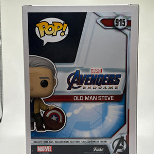Funko POP! Marvel Avengers Endgame #915 Old Man Steve Year of the Shield FRENLY BRICKS - Open 7 Days