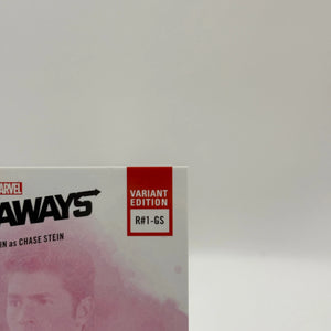 2020 Upper Deck Marvel Runaways #1 Photo Variant /50 Gregg Sulkin / Chase Stein Auto FRENLY BRICKS - Open 7 Days