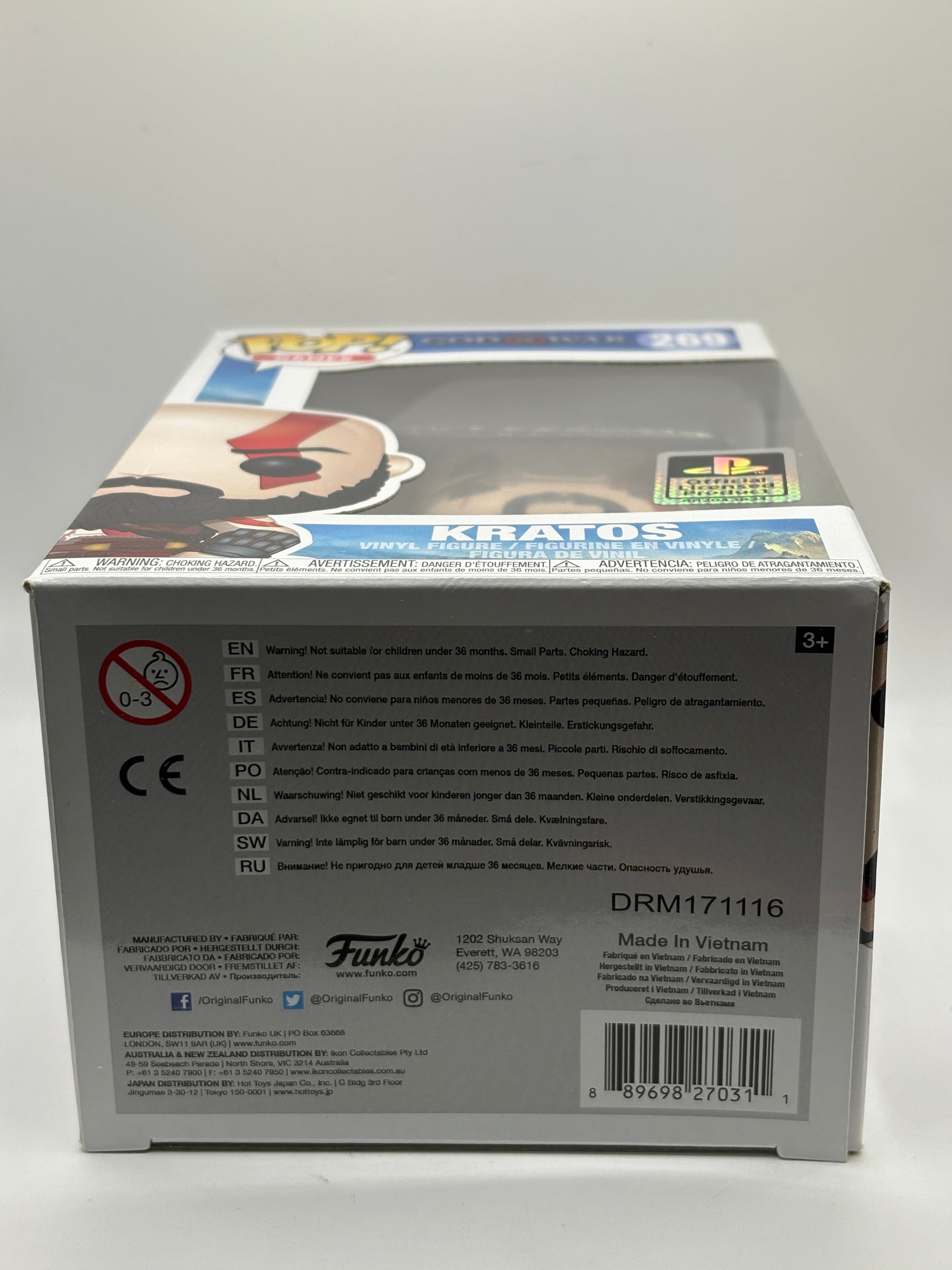 Funko POP! Games God of War #269 Kratos Playstation Licensed FRENLY BRICKS - Open 7 Days