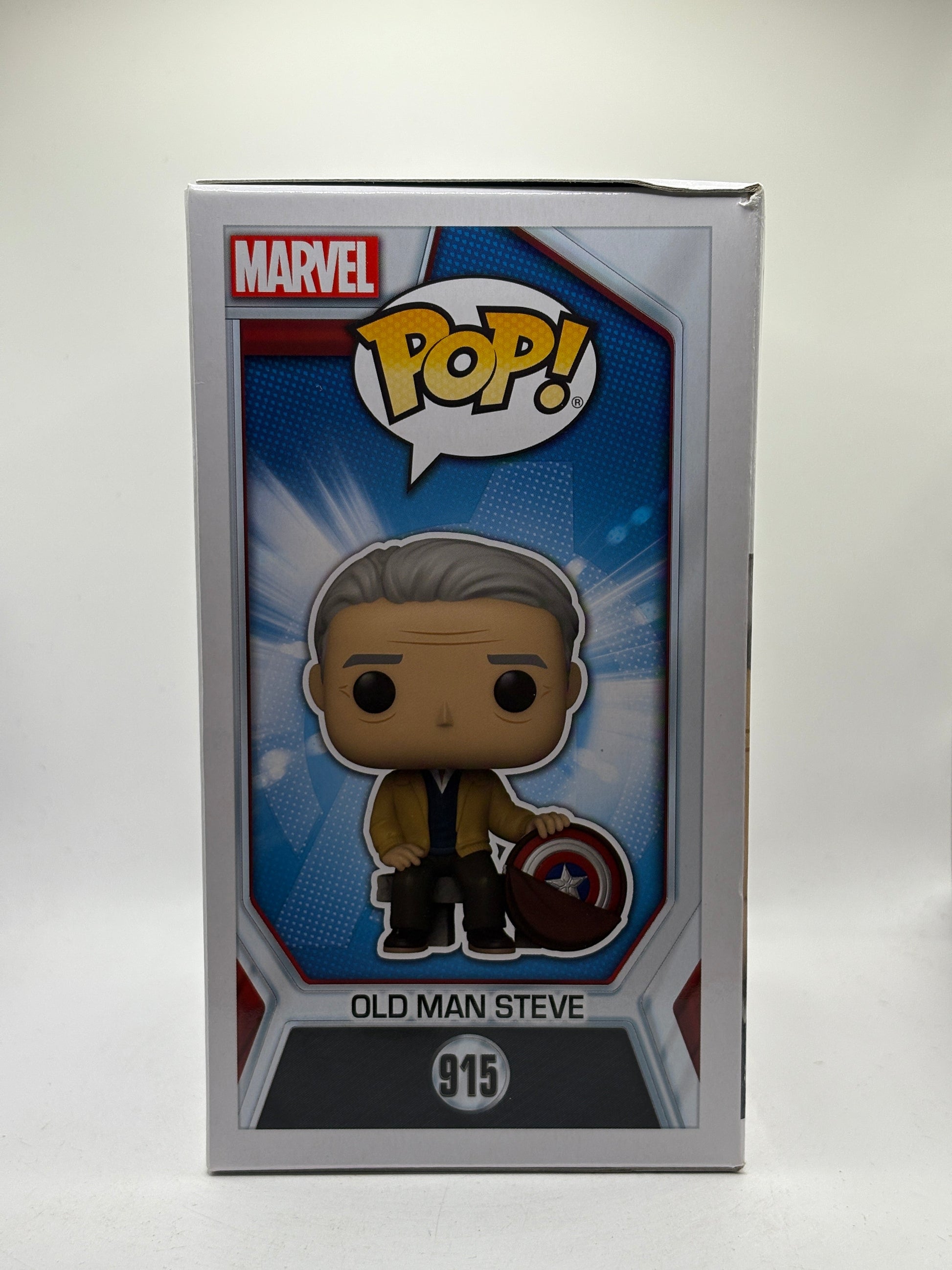 Funko POP! Marvel Avengers Endgame #915 Old Man Steve Year of the Shield FRENLY BRICKS - Open 7 Days