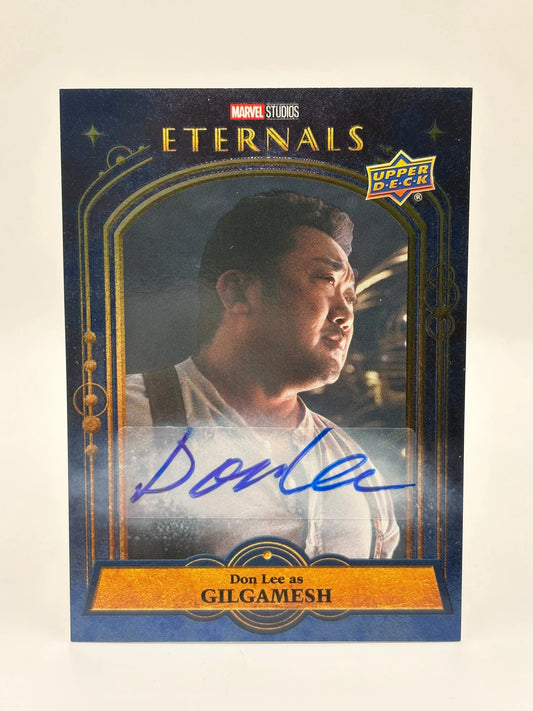 2023 Upper Deck Marvel Eternals Characters Don Lee as Gilgamesh #96 Auto FRENLY BRICKS - Open 7 Days