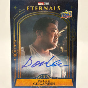 2023 Upper Deck Marvel Eternals Characters Don Lee as Gilgamesh #96 Auto FRENLY BRICKS - Open 7 Days