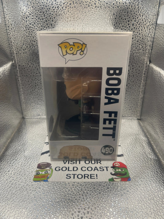 Funko Pop! Star Wars Boba Fett Unmasked #490 FRENLY BRICKS - Open 7 Days