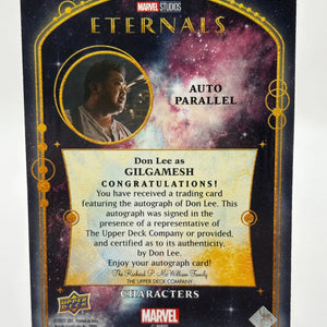 2023 Upper Deck Marvel Eternals Characters Don Lee as Gilgamesh #96 Auto FRENLY BRICKS - Open 7 Days
