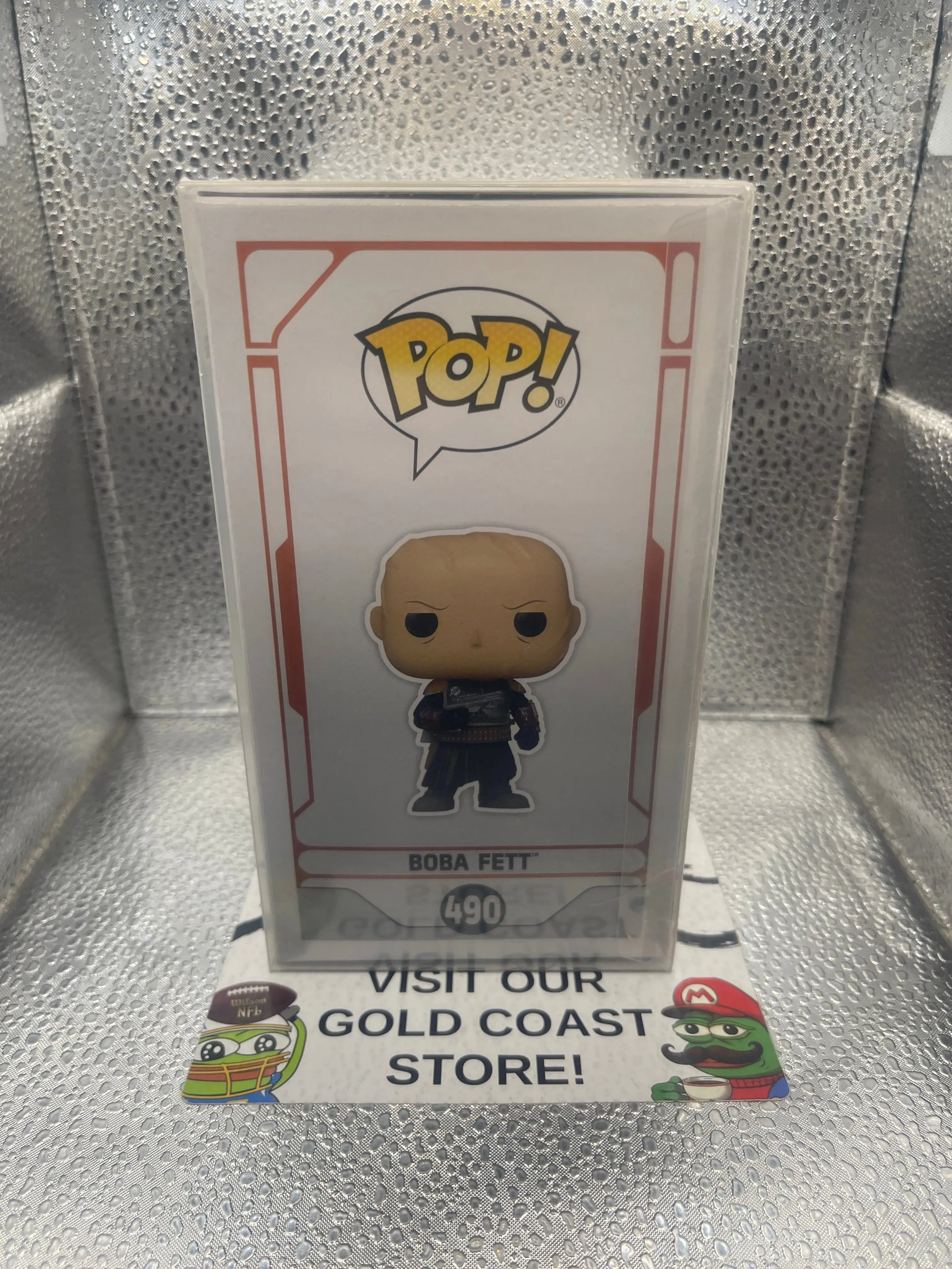 Funko Pop! Star Wars Boba Fett Unmasked #490 FRENLY BRICKS - Open 7 Days