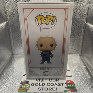 Funko Pop! Star Wars Boba Fett Unmasked #490 FRENLY BRICKS - Open 7 Days