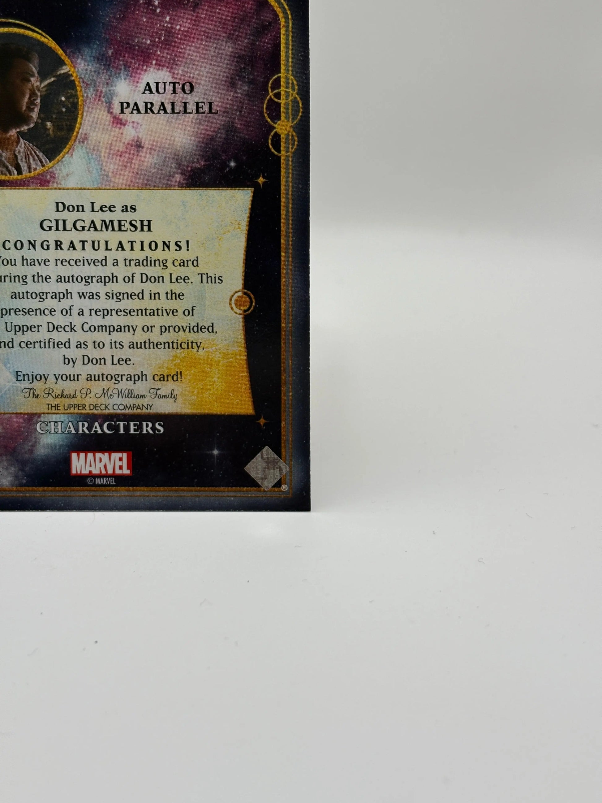 2023 Upper Deck Marvel Eternals Characters Don Lee as Gilgamesh #96 Auto FRENLY BRICKS - Open 7 Days