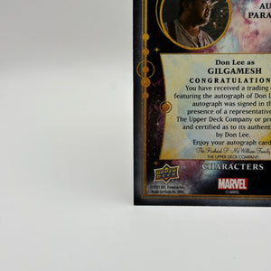 2023 Upper Deck Marvel Eternals Characters Don Lee as Gilgamesh #96 Auto FRENLY BRICKS - Open 7 Days