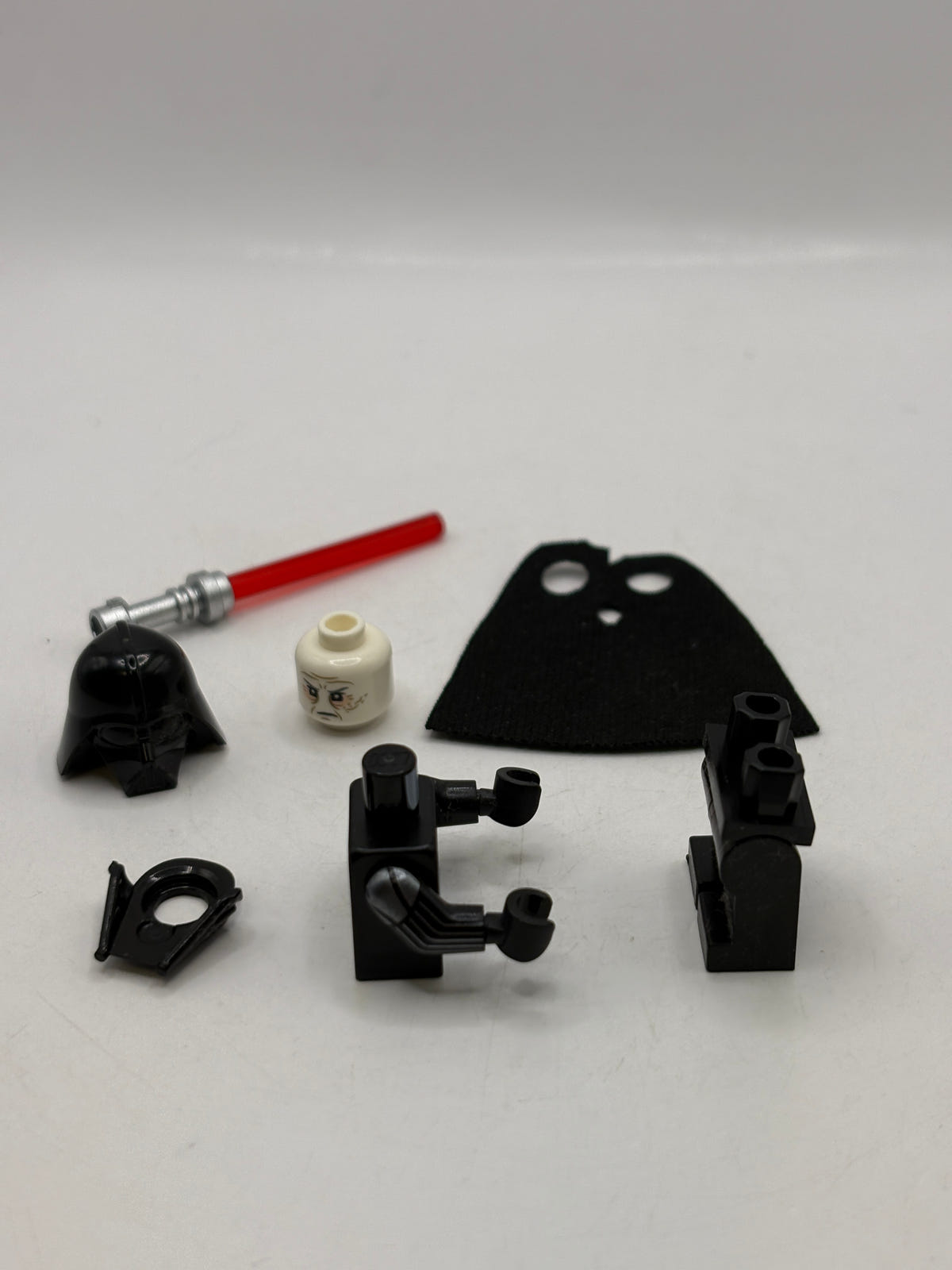 LEGO Star Wars Darth Vader Minifigure Printed Arms Frown sw1249, photo 5 image 5