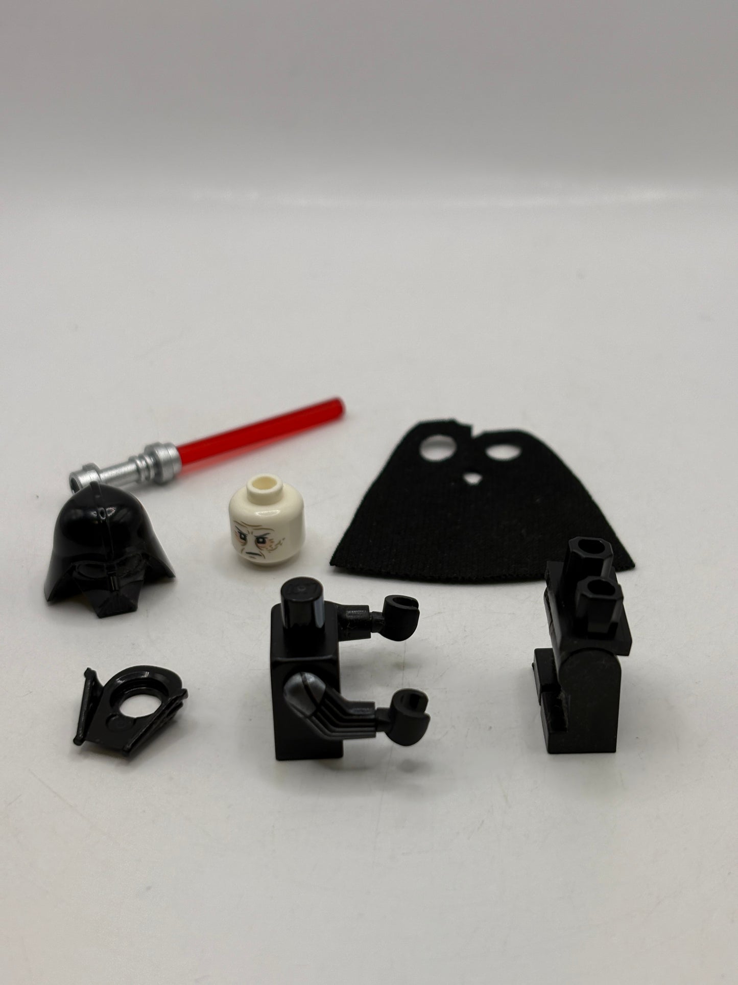 LEGO Star Wars Darth Vader Minifigure Printed Arms Frown sw1249