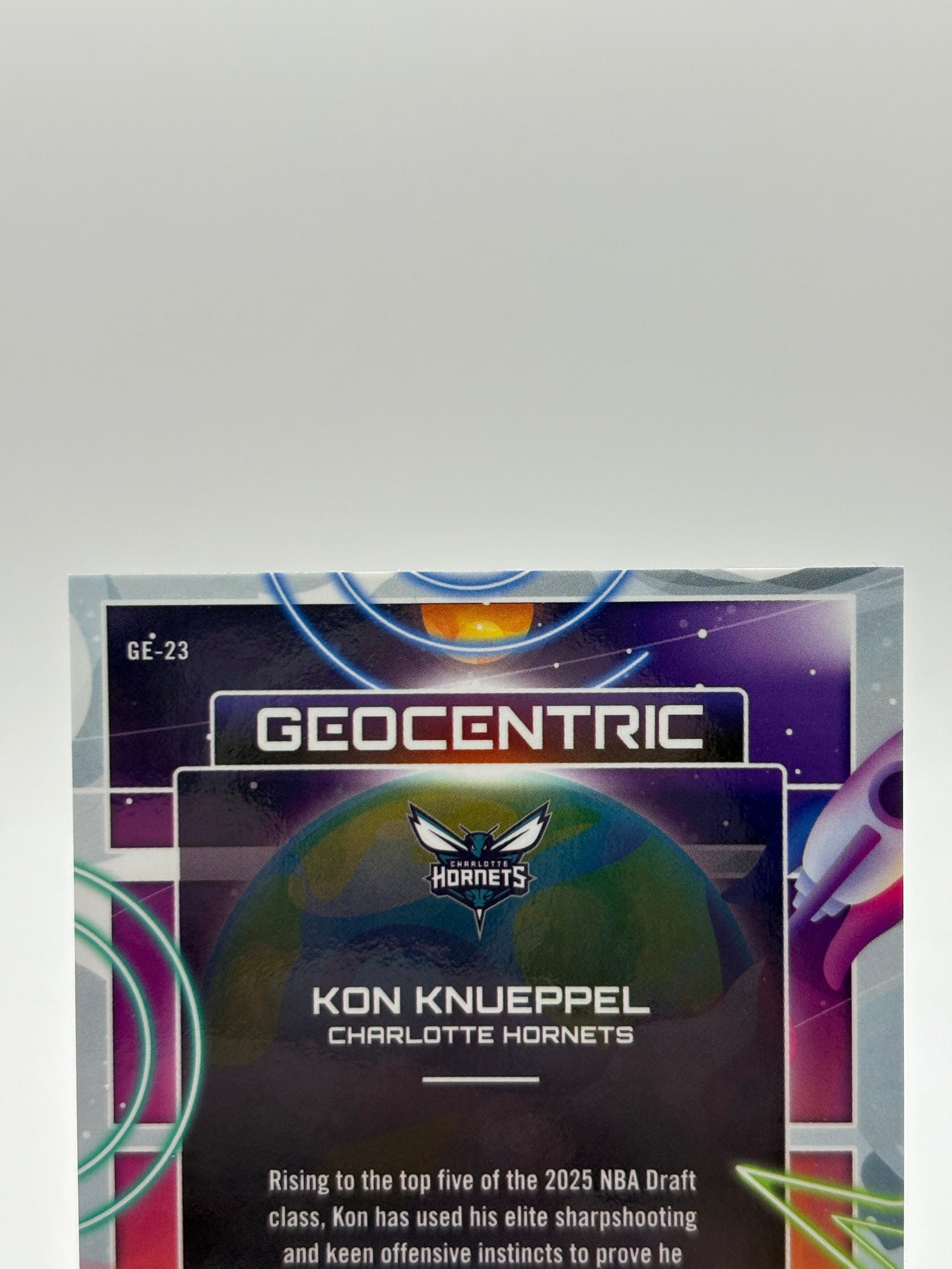 2026 Topps Cosmic Chrome Kon Knueppel #GE-23 Geocentric Rookie RC Case Hit SSP FRENLY BRICKS - Open 7 Days image 3