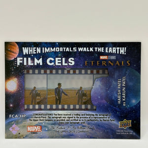 2023 Upper Deck Marvel Eternals Harish Patel as Karun #FCA-HP Auto FRENLY BRICKS - Open 7 Days