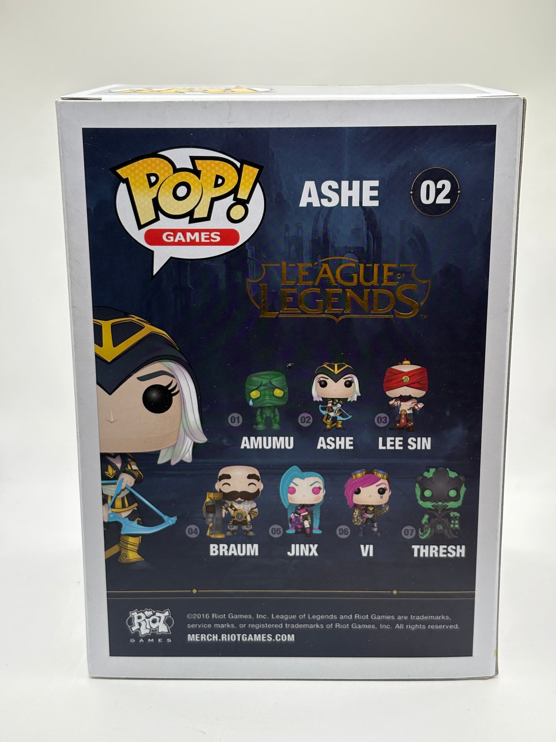 Funko POP! Games League of Legends #02 Ashe Vinyl Figure FRENLY BRICKS - Open 7 Days