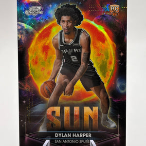 2025-26 Topps Cosmic Chrome DYLAN HARPER Planetary Pursuit Rookie SP Sun #PPS-9 FRENLY BRICKS - Open 7 Days