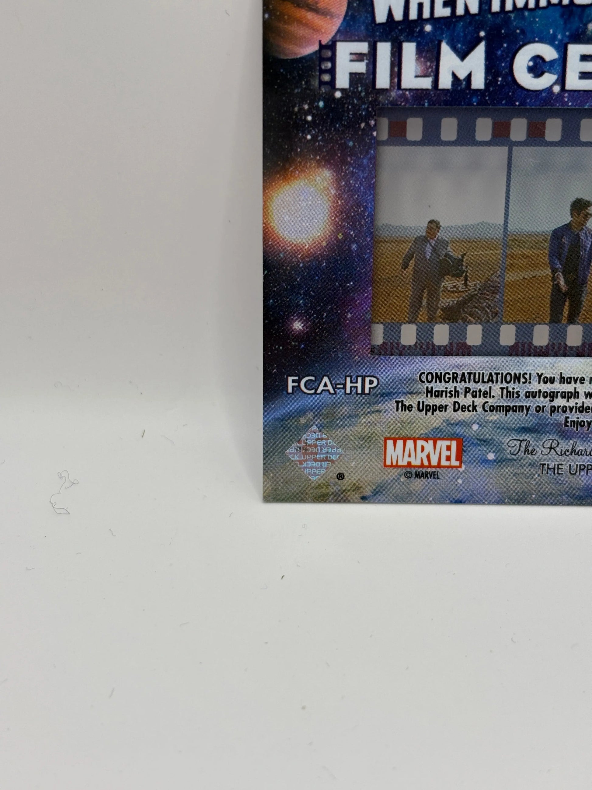 2023 Upper Deck Marvel Eternals Harish Patel as Karun #FCA-HP Auto FRENLY BRICKS - Open 7 Days