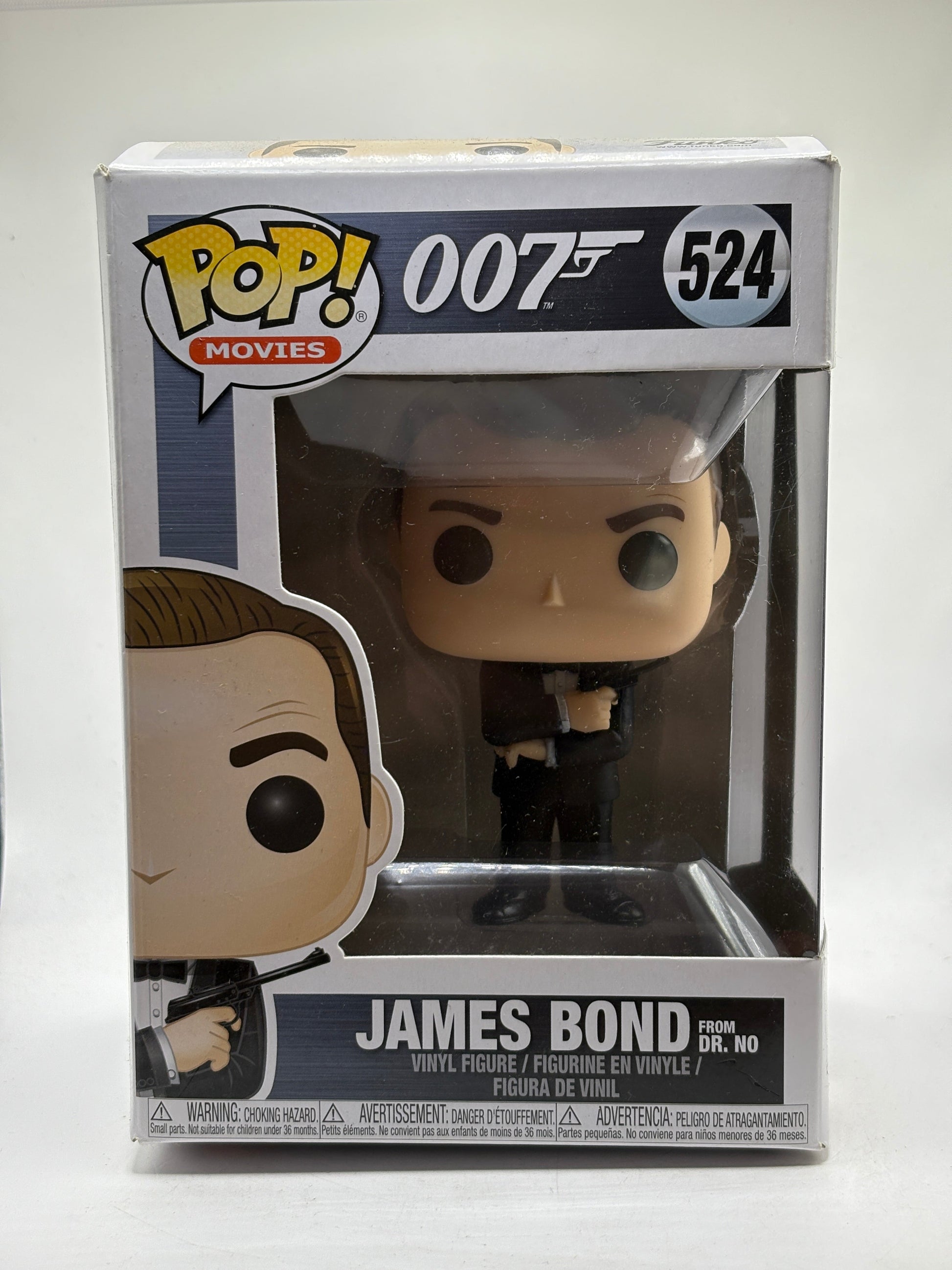 Funko POP! Movies 007 #524 James Bond from Dr. No Vinyl Figure FRENLY BRICKS - Open 7 Days