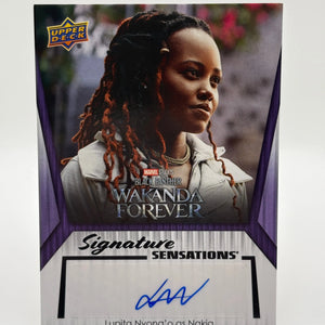 2024 UD Marvel Studios Series 2 Lupita Nyong'o Nakia Signature Sensations AUTO FRENLY BRICKS - Open 7 Days