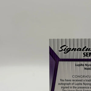 2024 UD Marvel Studios Series 2 Lupita Nyong'o Nakia Signature Sensations AUTO FRENLY BRICKS - Open 7 Days