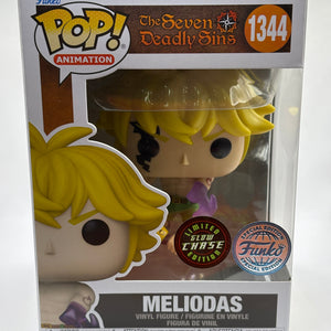 Funko POP! Animation The Seven Deadly Sins #1344 Meliodas Limited Glow Chase FRENLY BRICKS - Open 7 Days