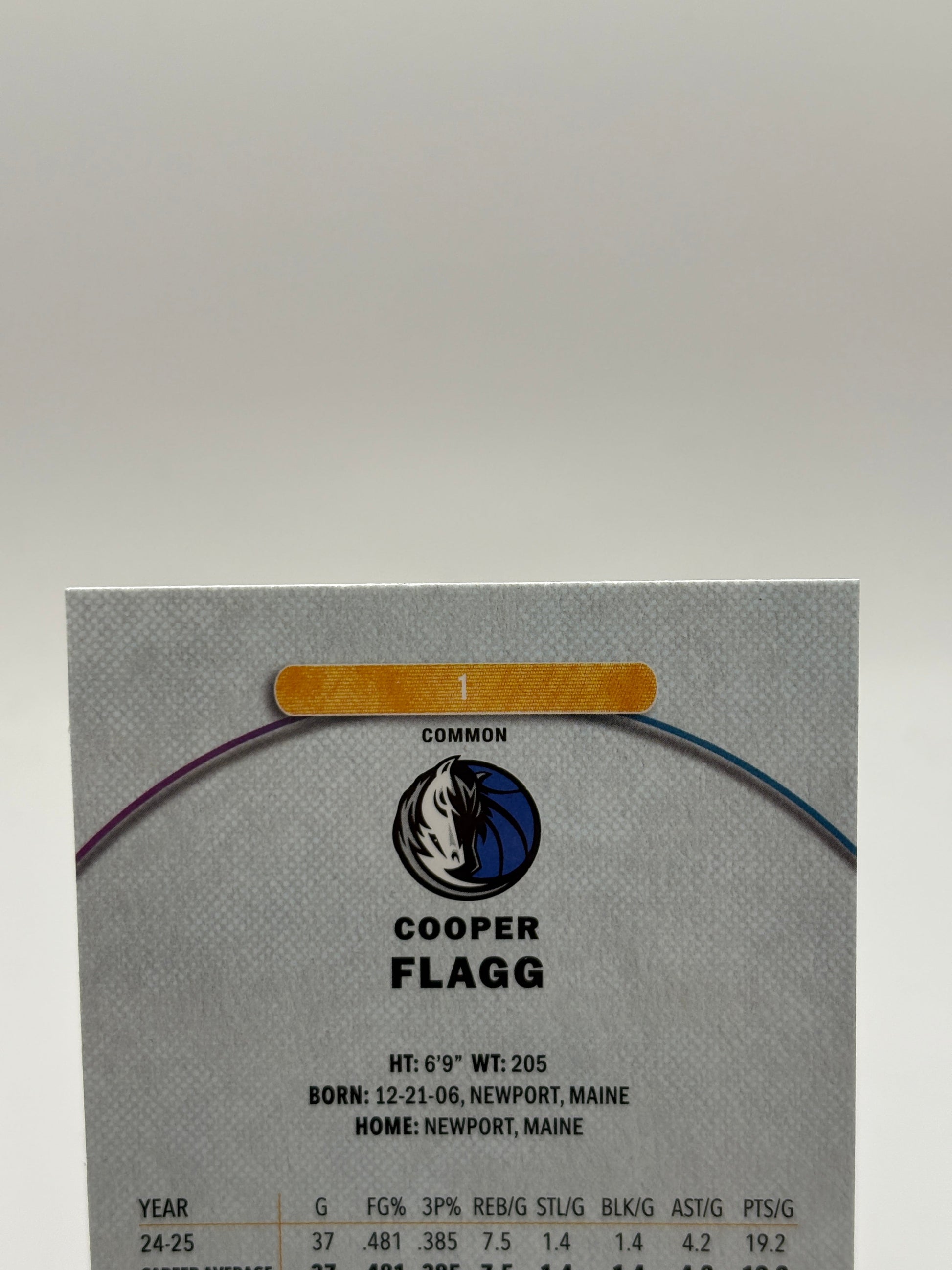 2025-26 Topps Finest Basketball COOPER FLAGG Dallas Mavericks Common Rookie #1 FRENLY BRICKS - Open 7 Days