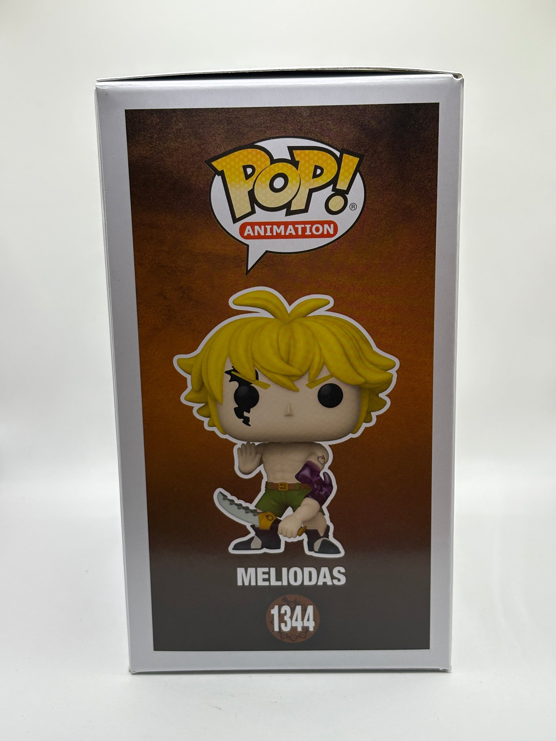 Funko POP! Animation The Seven Deadly Sins #1344 Meliodas Limited Glow Chase FRENLY BRICKS - Open 7 Days