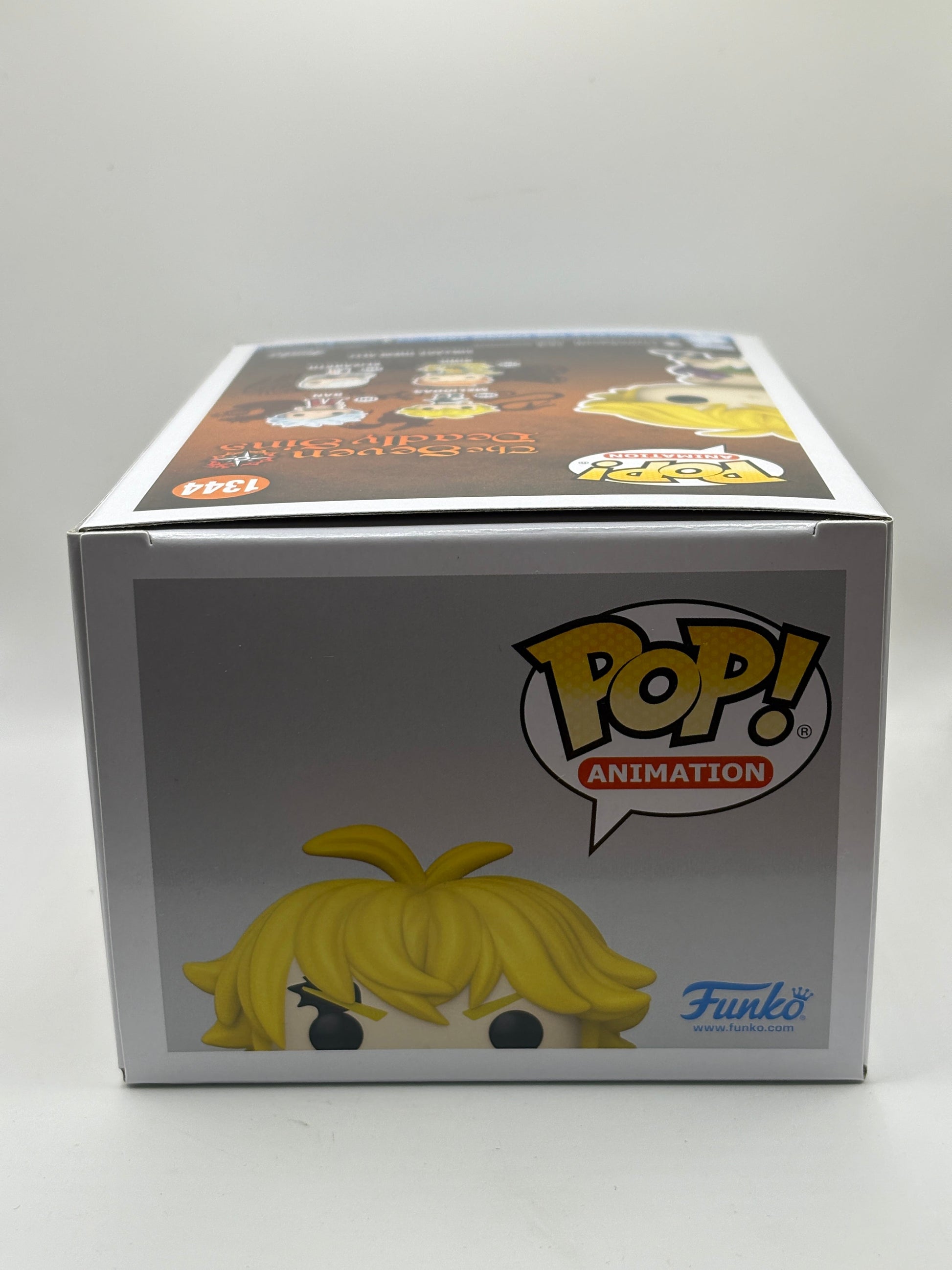 Funko POP! Animation The Seven Deadly Sins #1344 Meliodas Limited Glow Chase FRENLY BRICKS - Open 7 Days