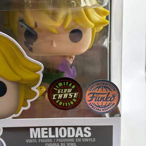 Funko POP! Animation The Seven Deadly Sins #1344 Meliodas Limited Glow Chase FRENLY BRICKS - Open 7 Days