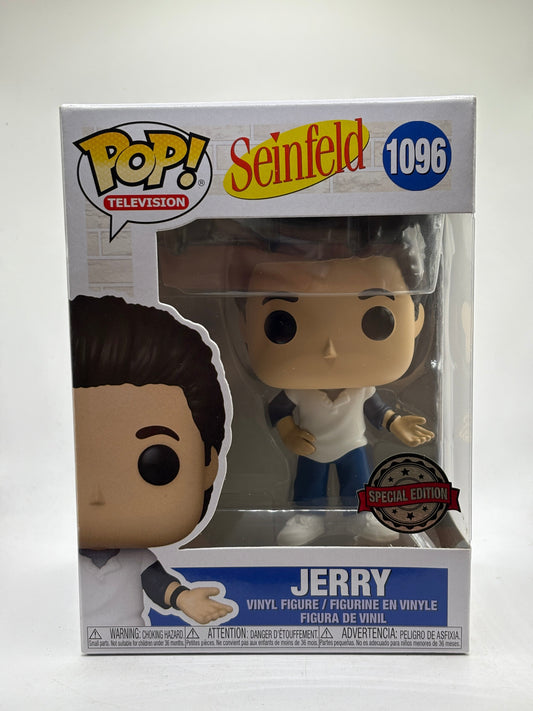 Funko POP! Television Seinfeld #1096 Jerry Special Edition Vinyl Figure FRENLY BRICKS - Open 7 Days