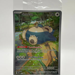 Pokemon TCG Snorlax SVP051 Sealed 151 Promo FRENLY BRICKS - Open 7 Days