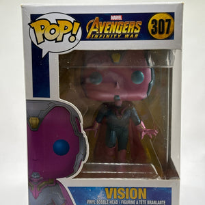 Funko POP! Marvel Avengers Infinity War #307 Vision Vinyl Bobble-head FRENLY BRICKS - Open 7 Days
