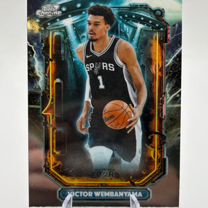 Victor Wembanyama 2025-26 Topps Chrome Cosmic Extraterrestrial ET-7 Insert FRENLY BRICKS - Open 7 Days